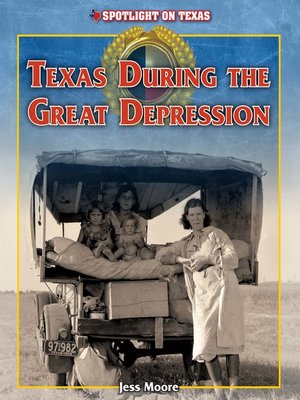 cover image of Texas During the Great Depression